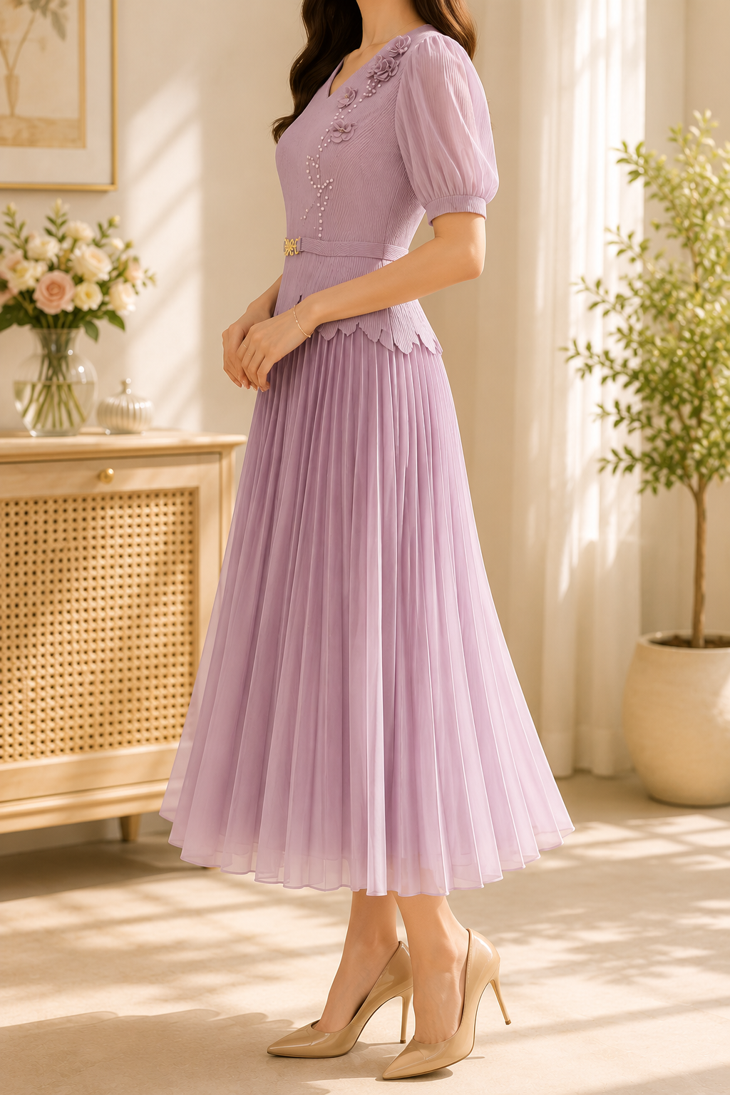 AA 0112F Grace Magic Maxi Dress