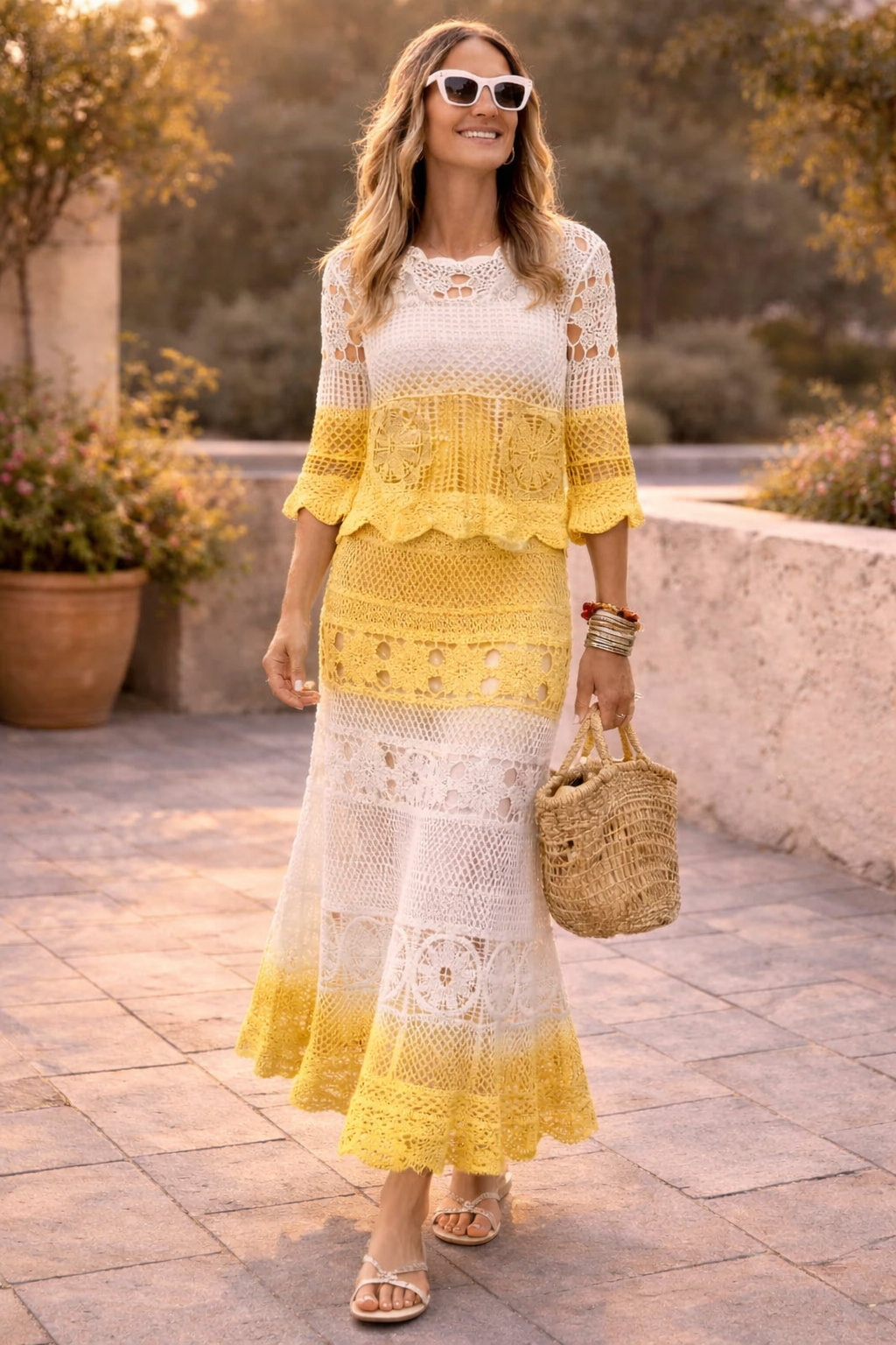 AA 0111 -Pastel Wave Crochet Set