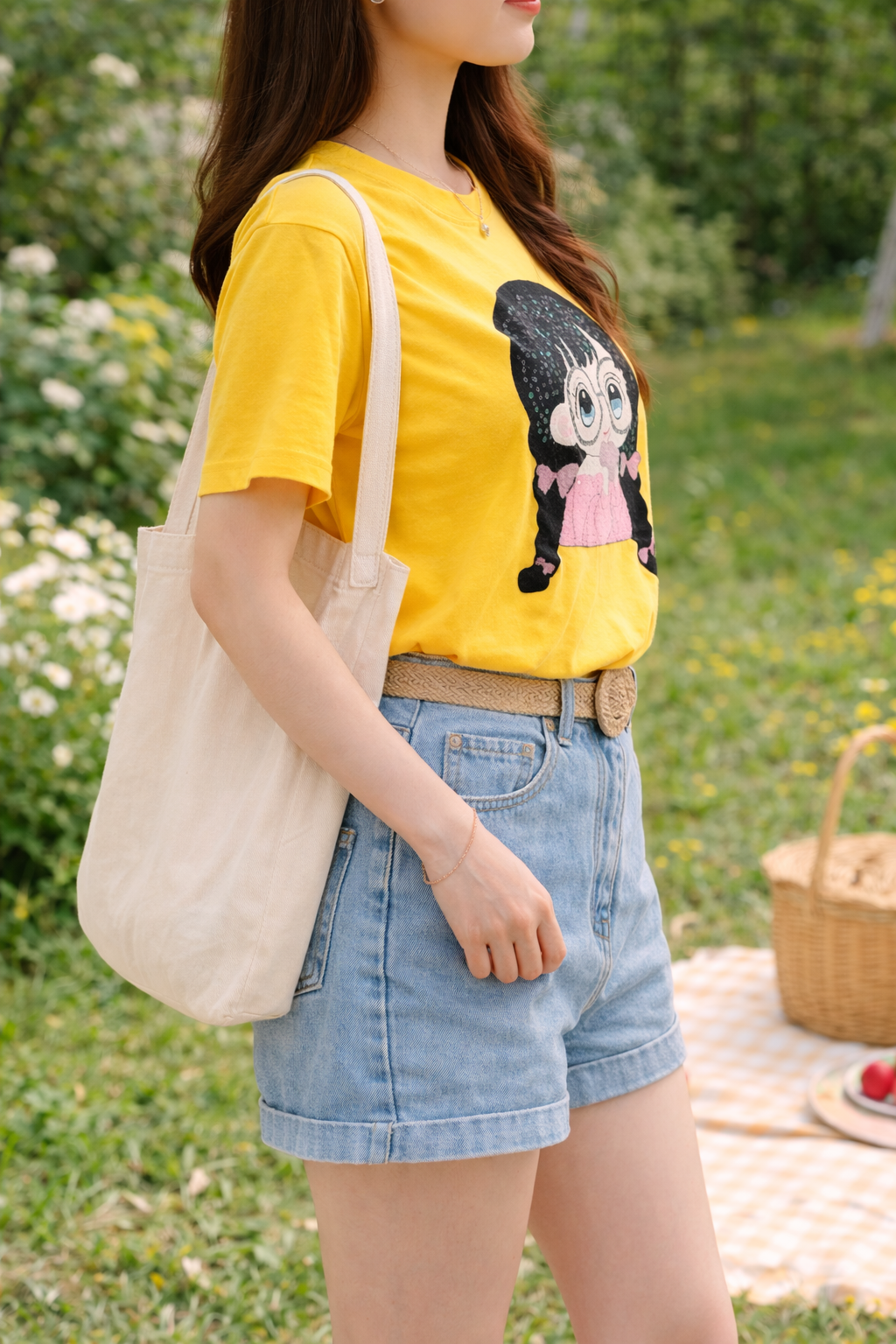 Glitter Girl Charm Tee