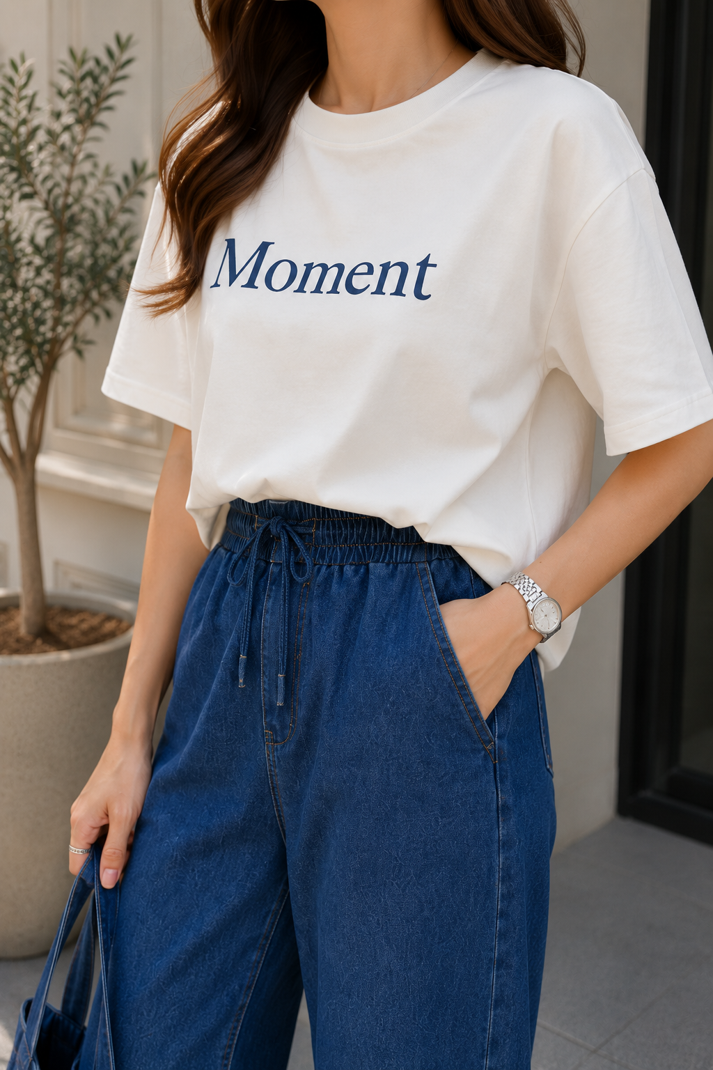 AA 0112C Urban Denim Co-ord Set