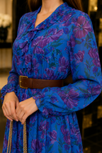 AA 0112C Royal Bloom Floral Dress