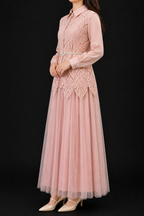 AA 117 Leaves Lace Dress