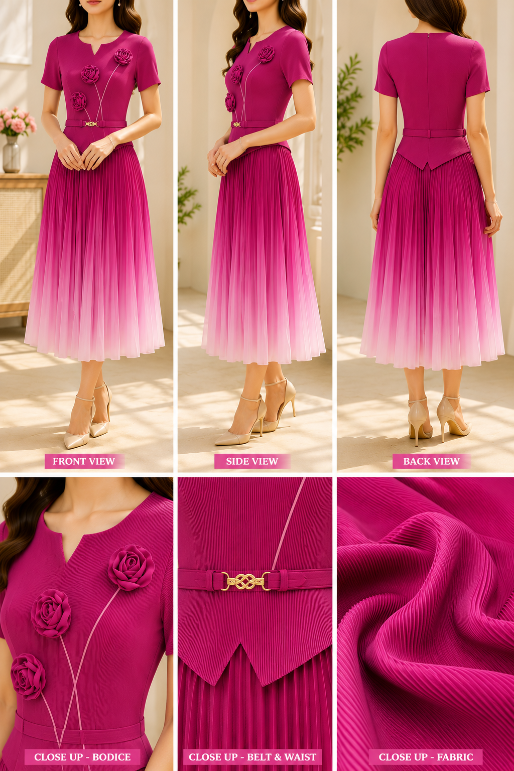 AA 0112F Midnight Elegance Dress
