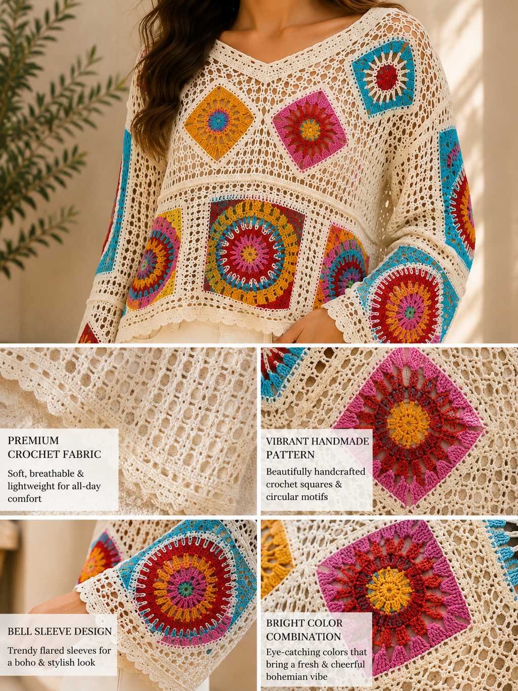 AA 144 Boho Luxe Knit