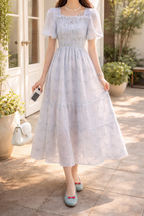 Daisy Whisper Midi Dress