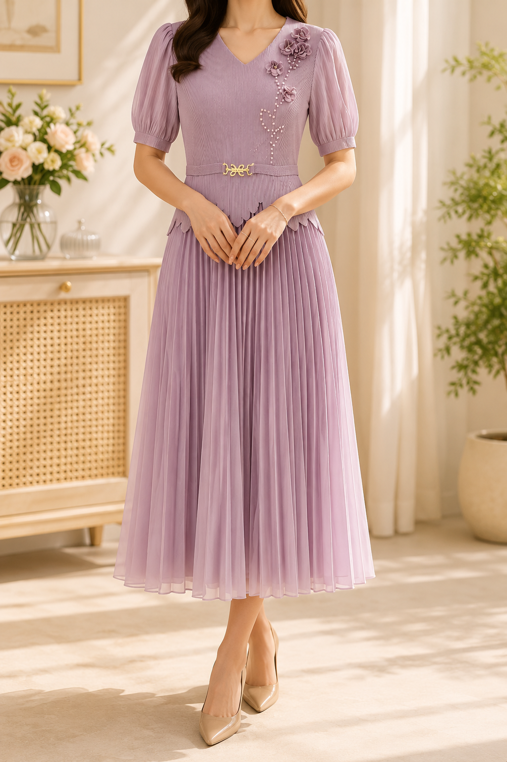 AA 0112F Grace Magic Maxi Dress