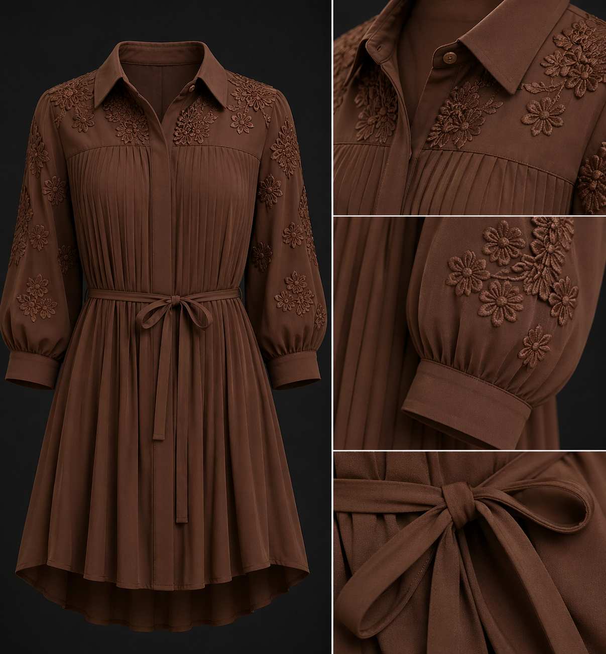 Espresso Bloom Shirt