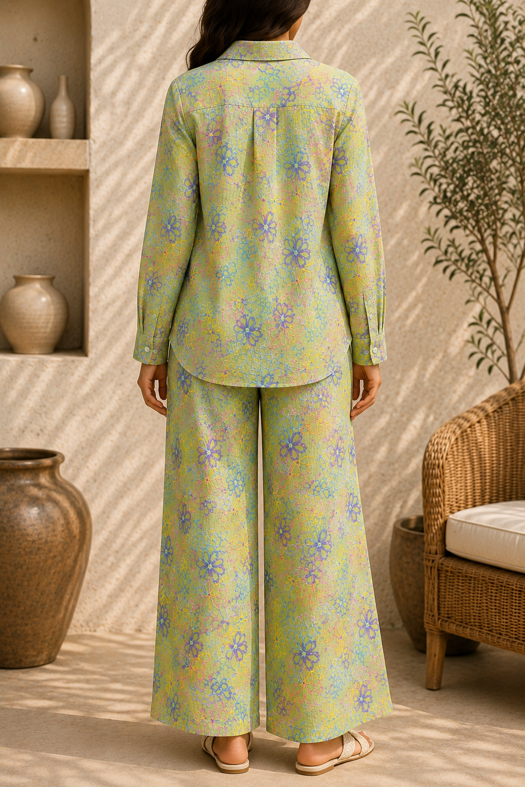 AA 152 Mint Bloom Coord Set