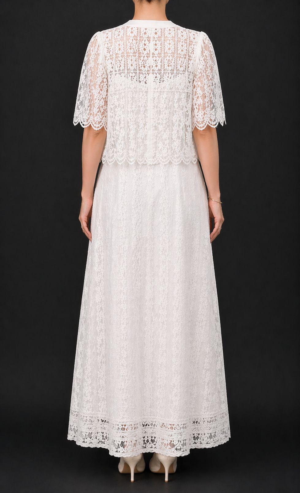 Midnight Lace Elegance Set