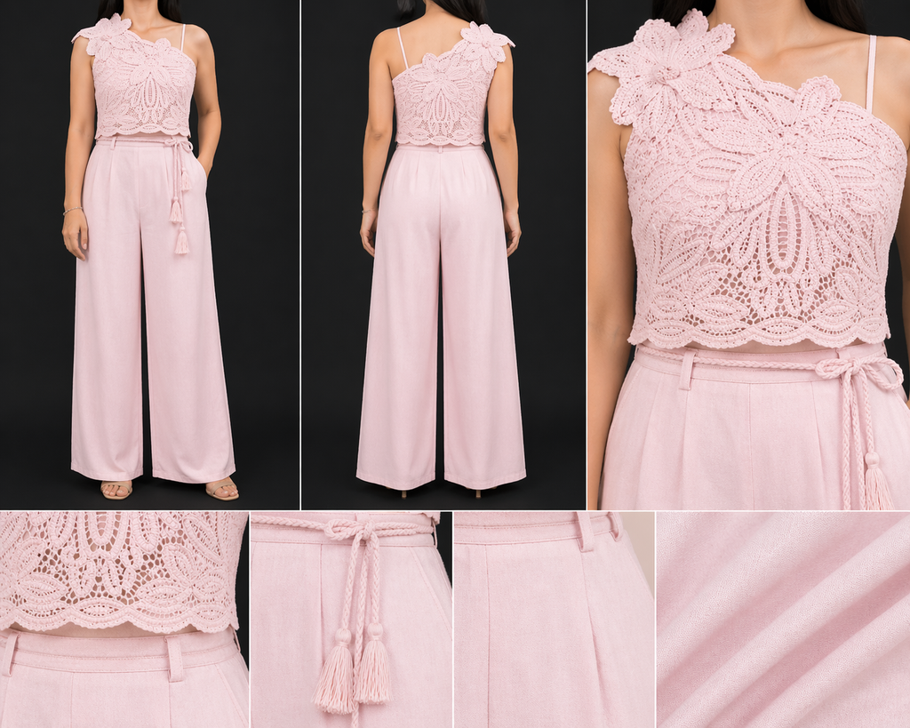 AA-0129 Blush Bloom Coord Set