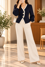 Piping Statement Button Top GG