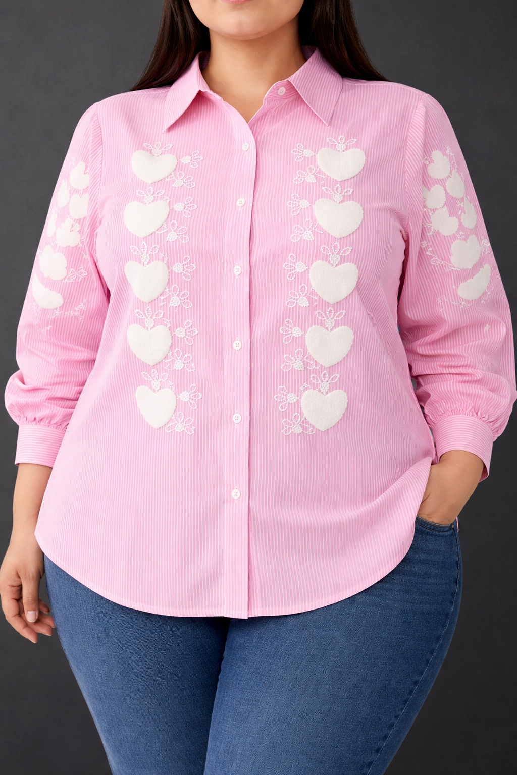 Sweetheart Stripe Shirt