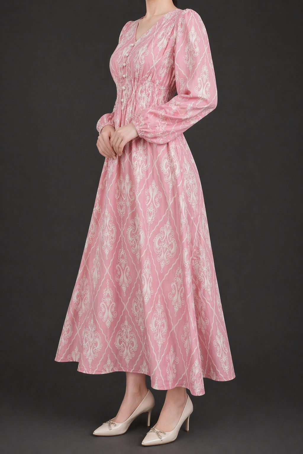 AA-109 Royal Lace Charm Dress