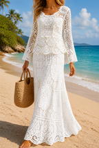 AA 0111C Aura Crochet Maxi Set