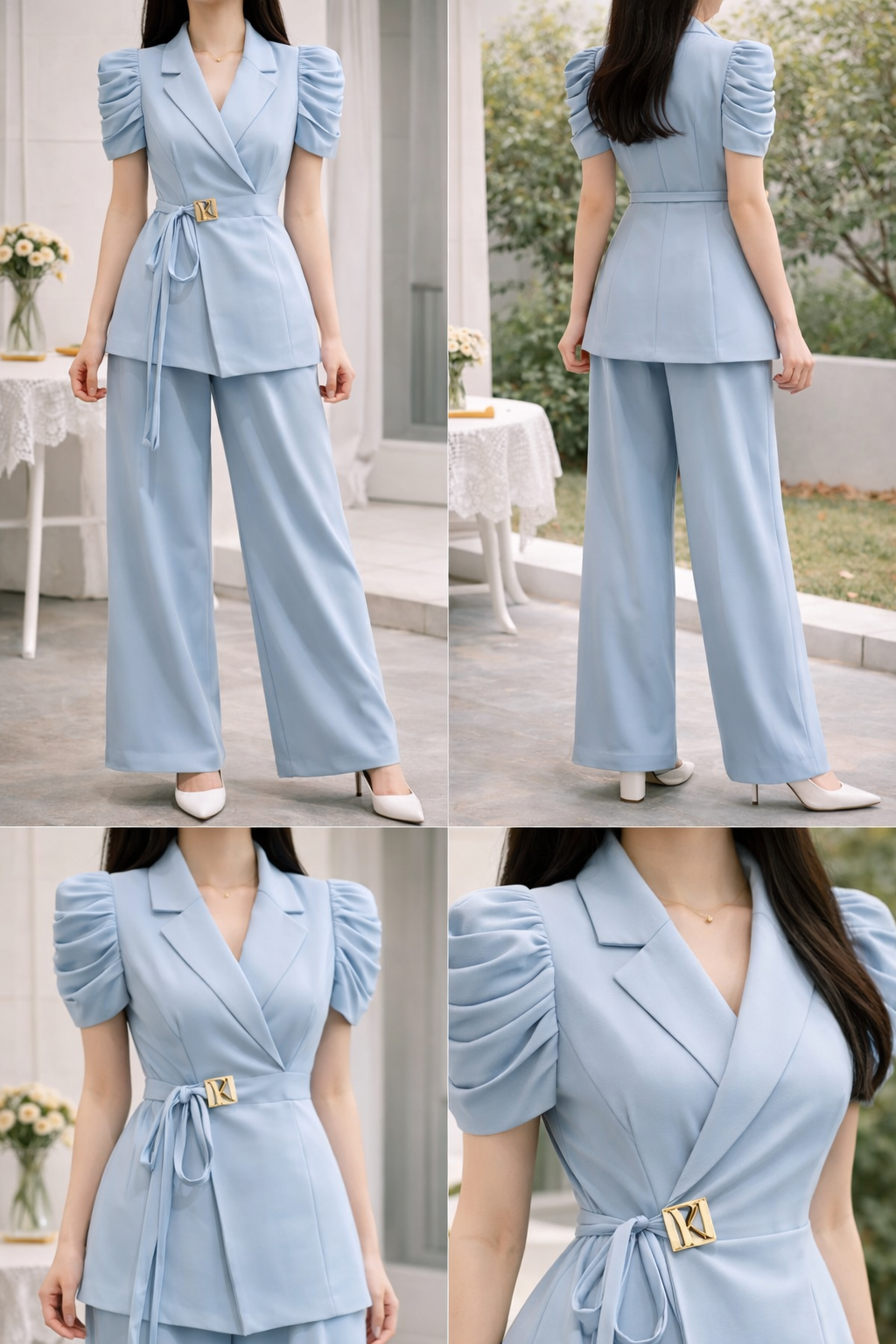 AA-112 Celeste Luxe Coord