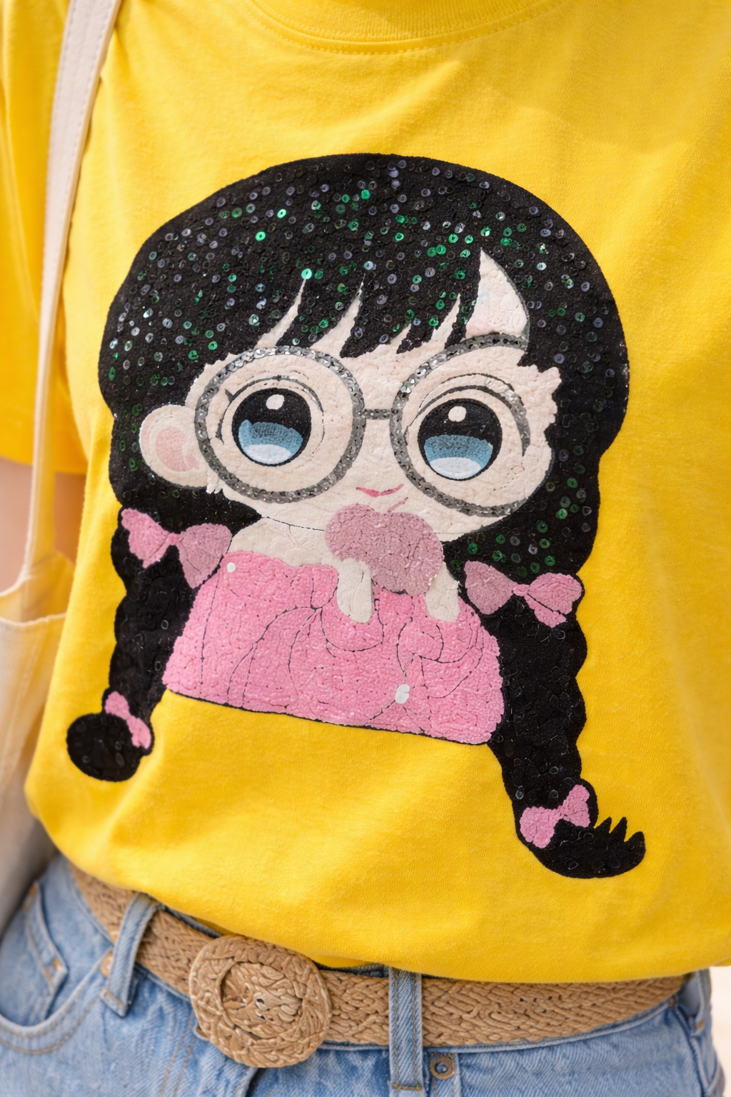 Glitter Girl Charm Tee