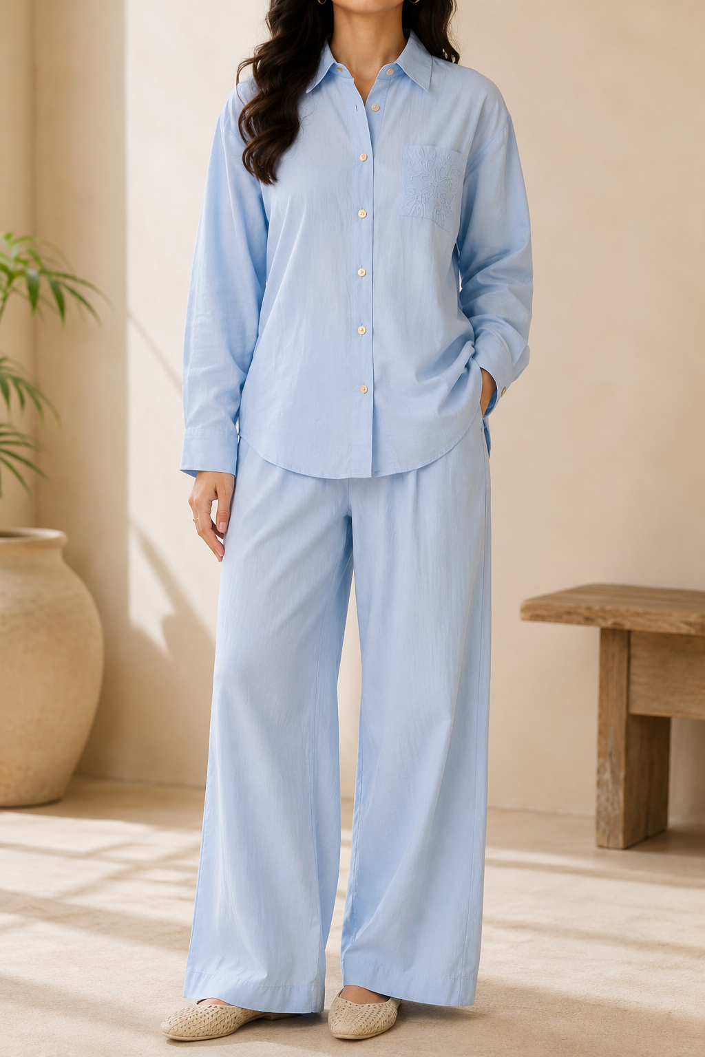 AA 0112C Breeze Relaxed Co-Ord Set