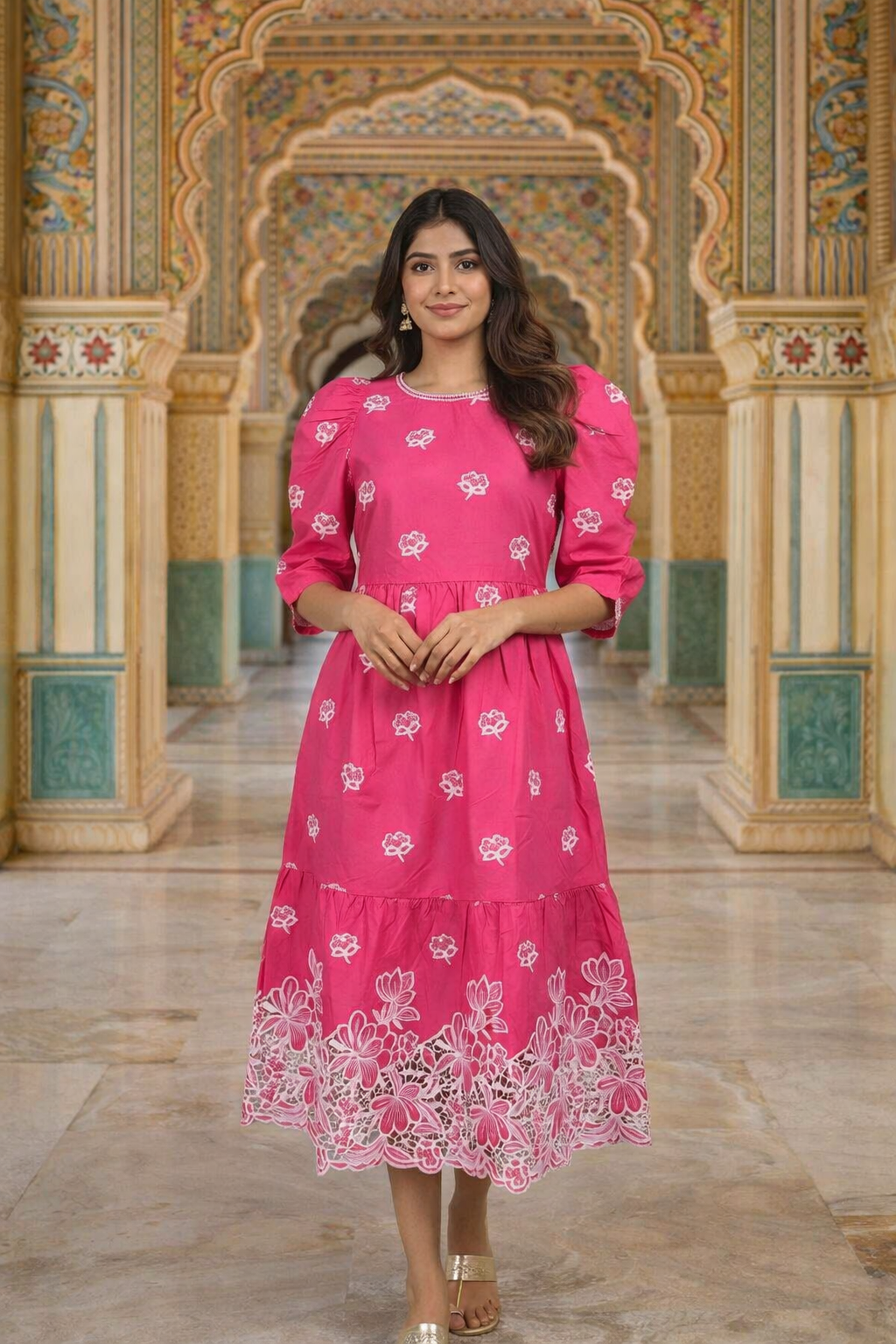 Pink Flora Grace Dress