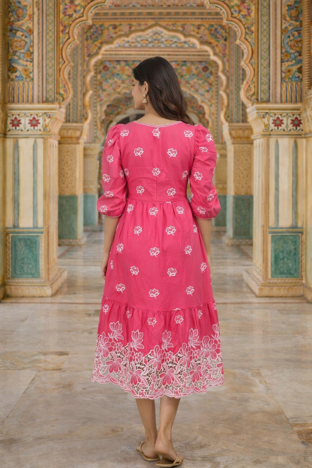 Pink Flora Grace Dress