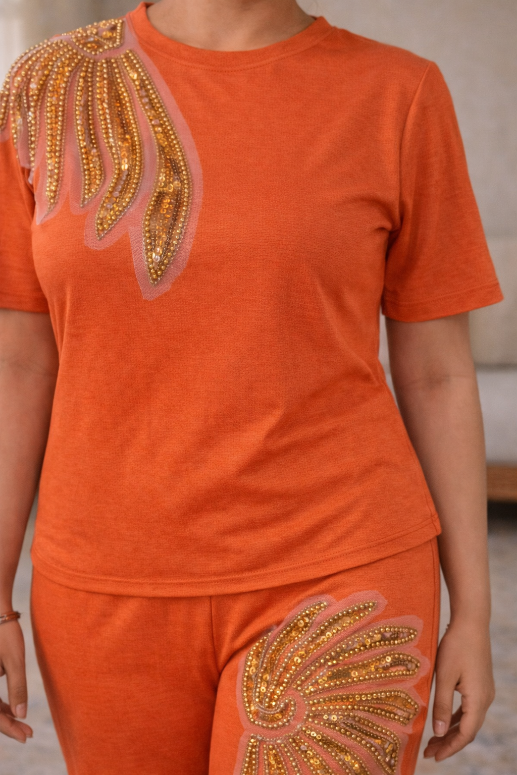 Sunflare Embellished Co-Ord Set