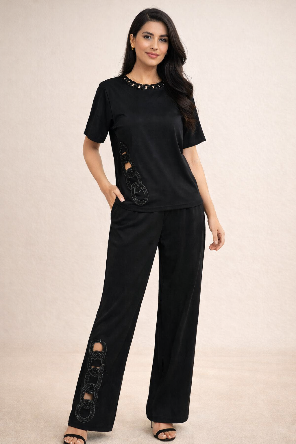 Midnight Chain Co-Ord Set