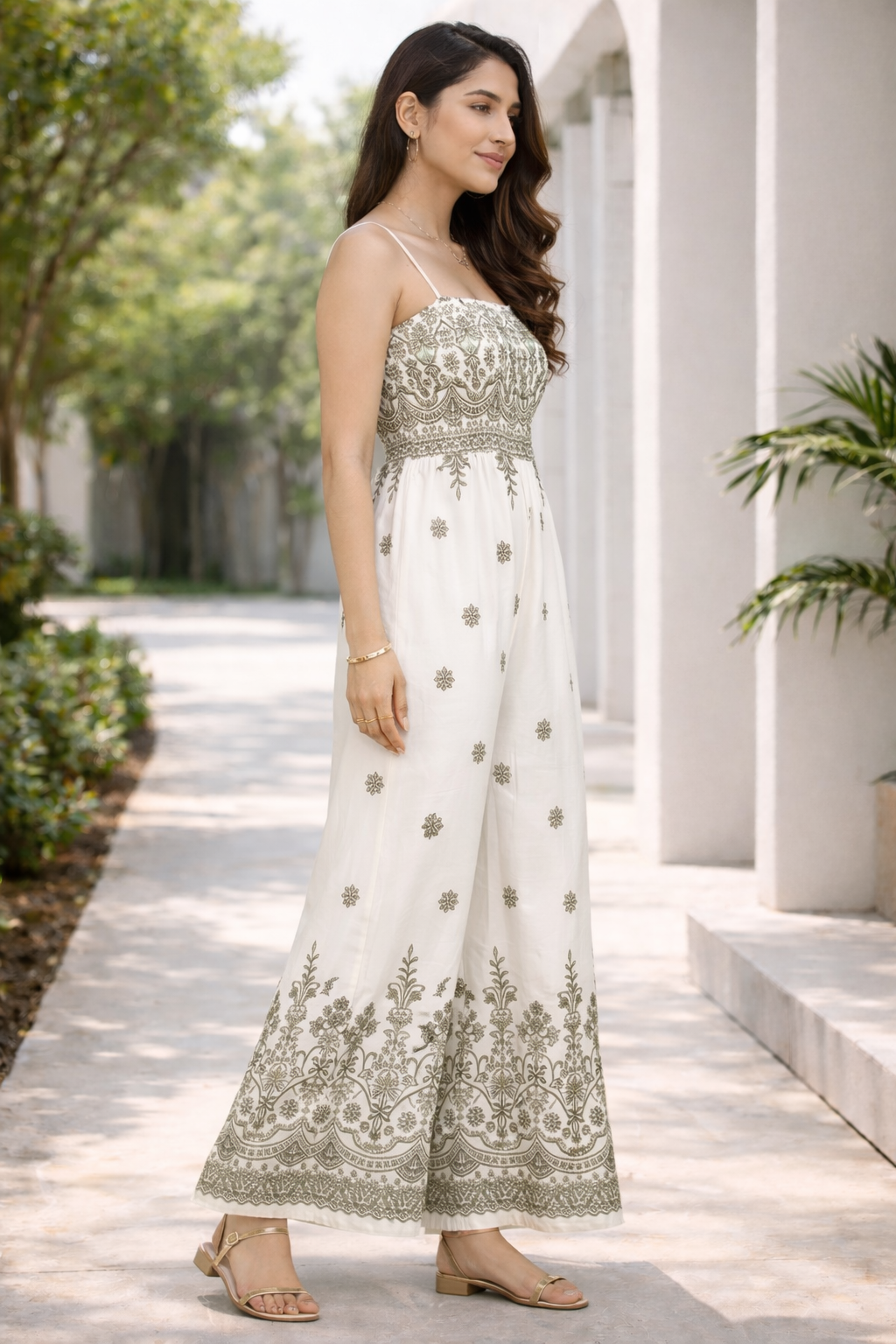 AA 101 Royal Ivory Jumpsuit