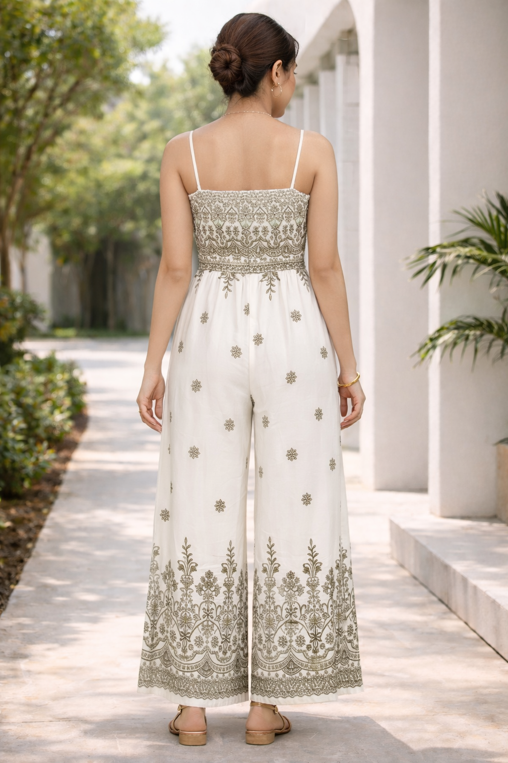 AA 101 Royal Ivory Jumpsuit