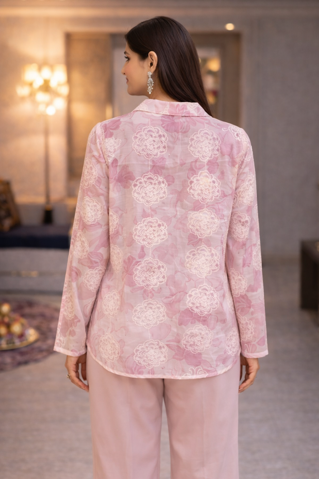 Blush Petal Pearl Shirt