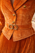 Royal Flow Pleated Ensemble