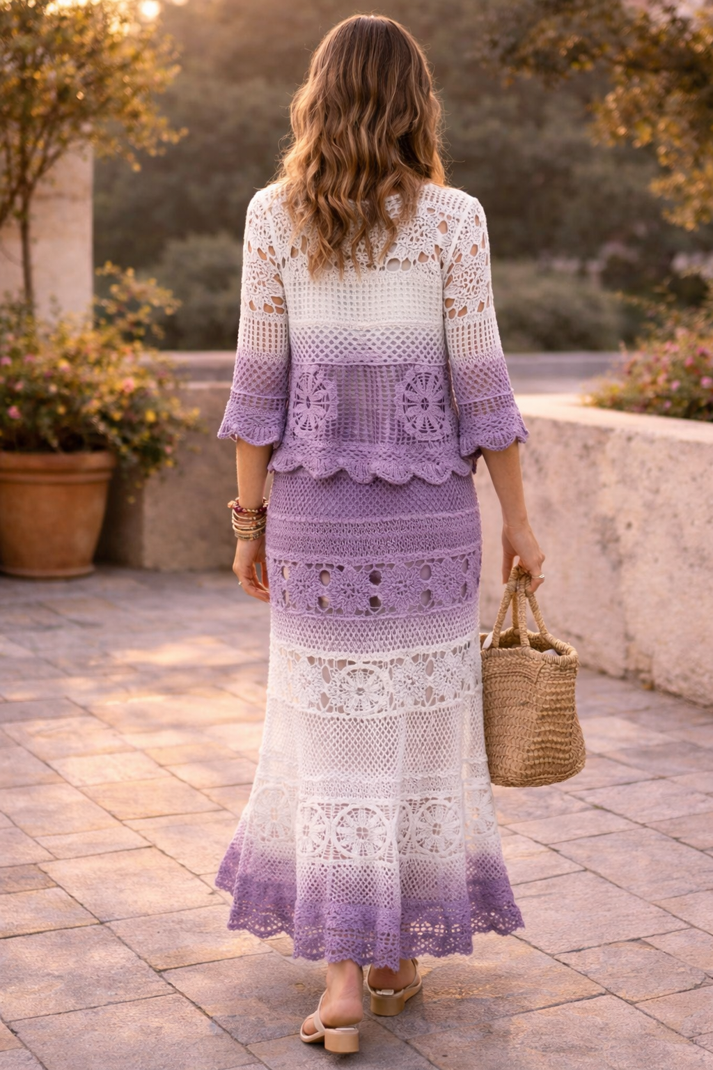 AA 0111 -Pastel Wave Crochet Set