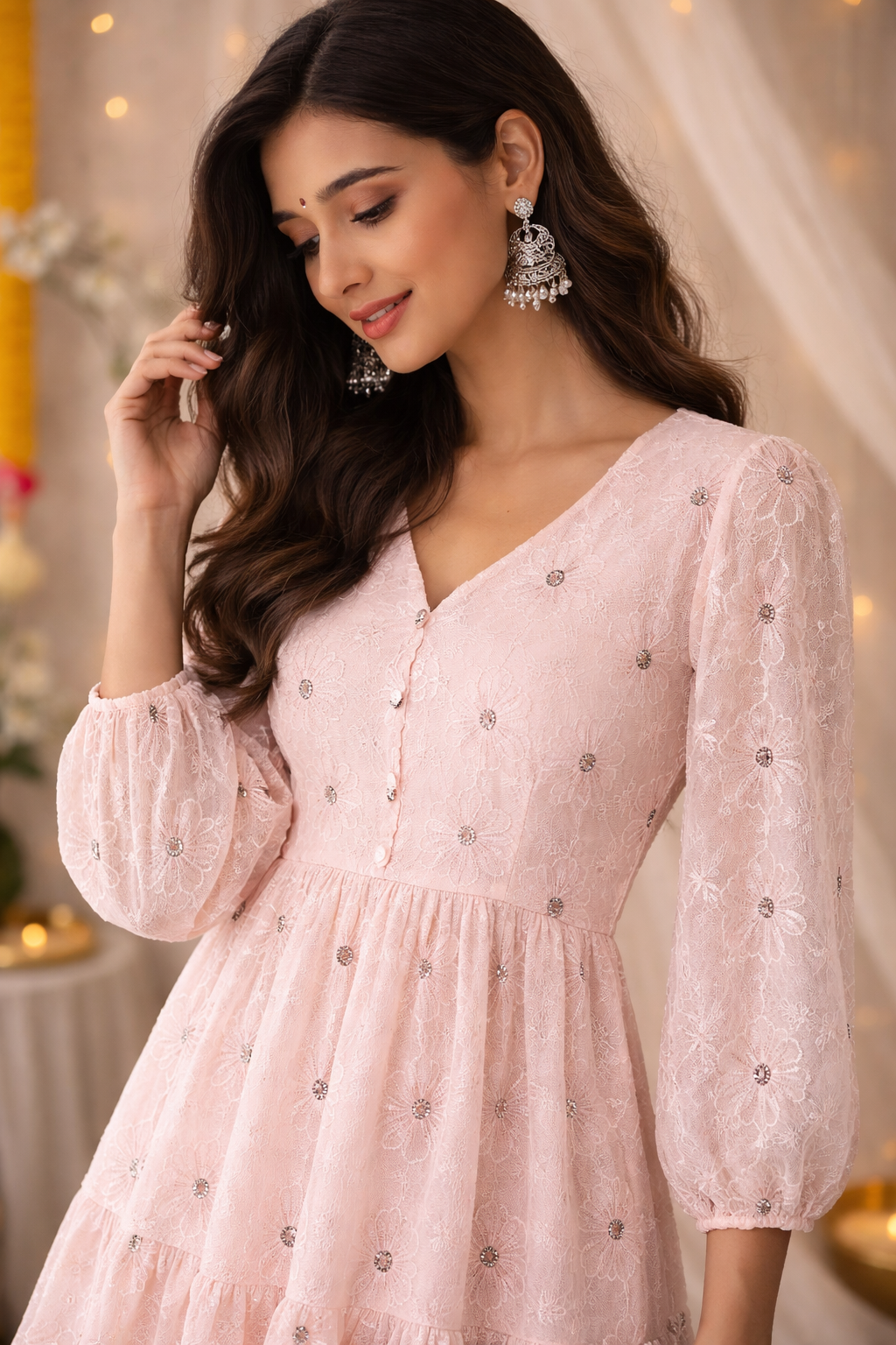 Spring Whisper Midi Dress