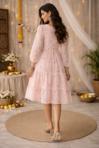 Spring Whisper Midi Dress