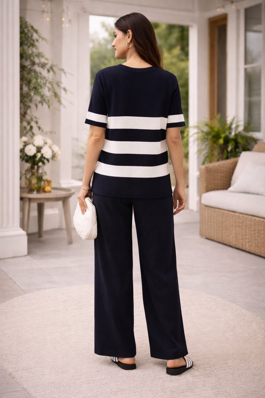 Sand Dune Striped Co-ord Set