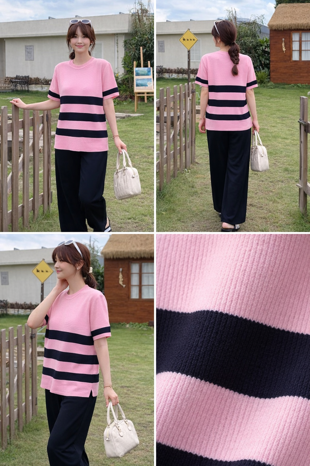 Sand Dune Striped Co-ord Set