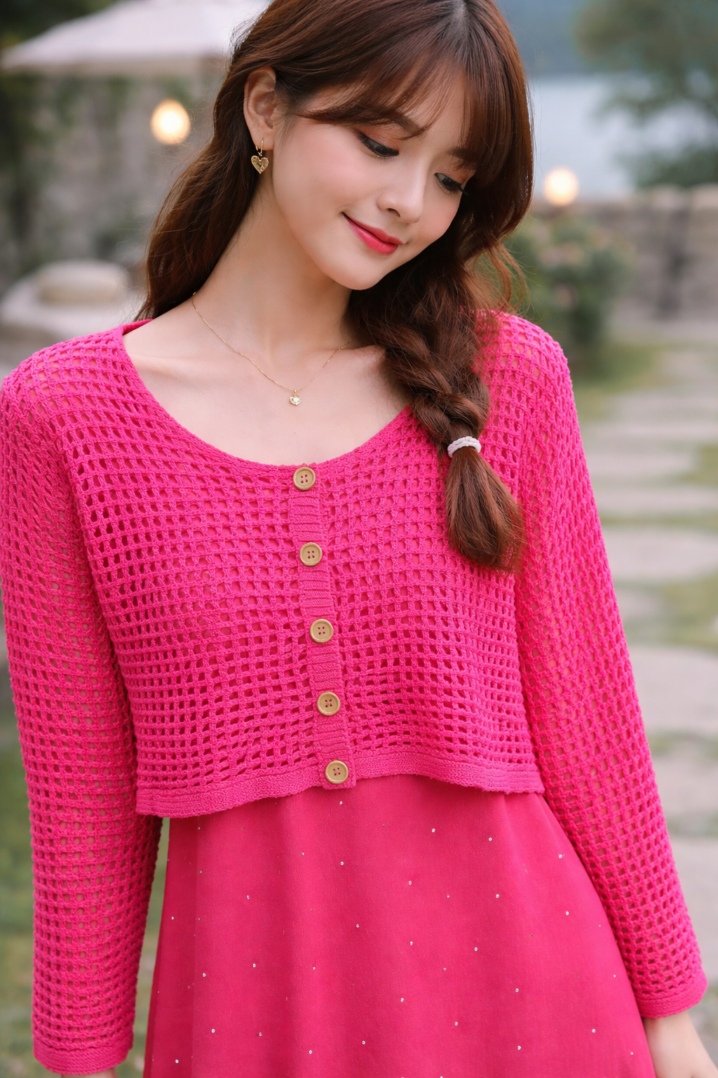 Sunlit Grace Dress Set