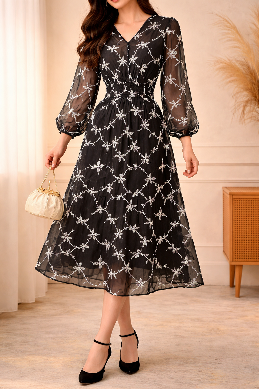 AB1726-Luna Lace Dress