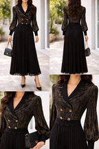 AA1102-Aurelia Pleated Dress