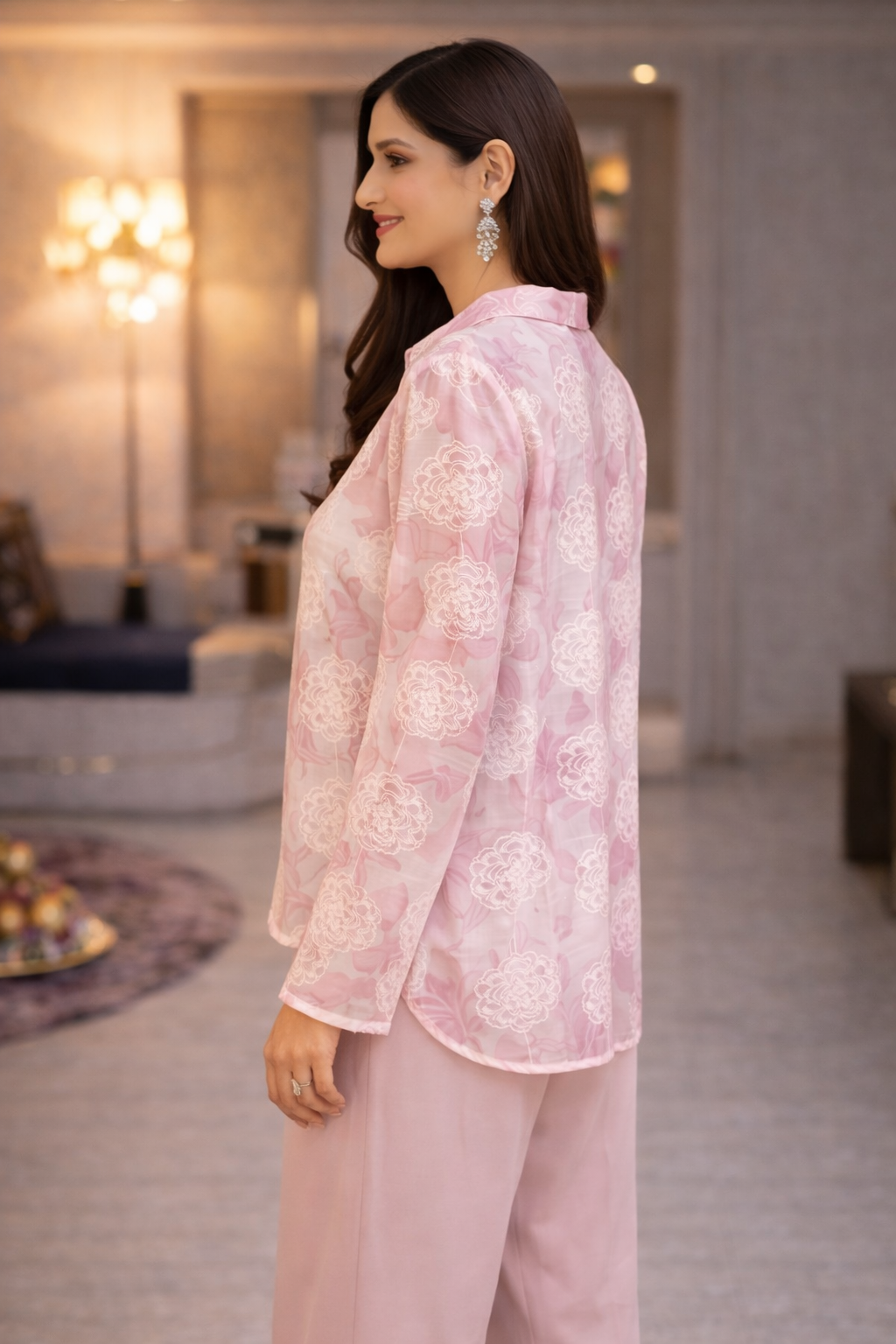 Blush Petal Pearl Shirt