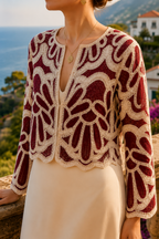 AA 0114C Ruby Coast Lace Top