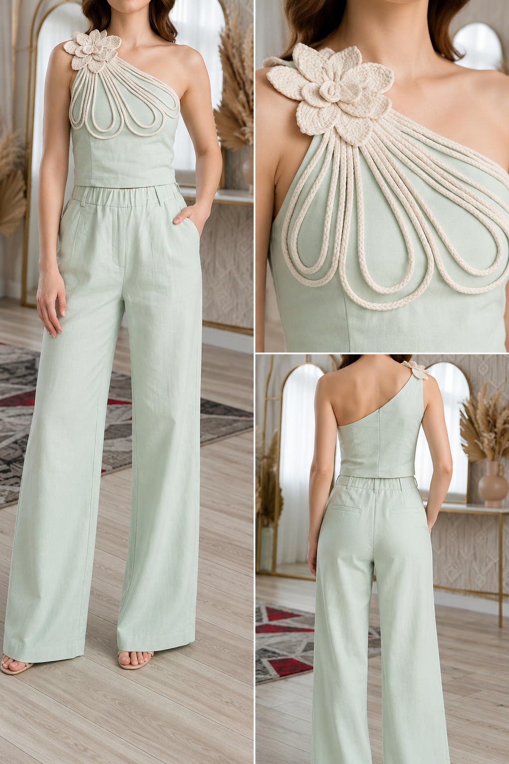 AA 0112C Celeste Bloom Co-Ord Set