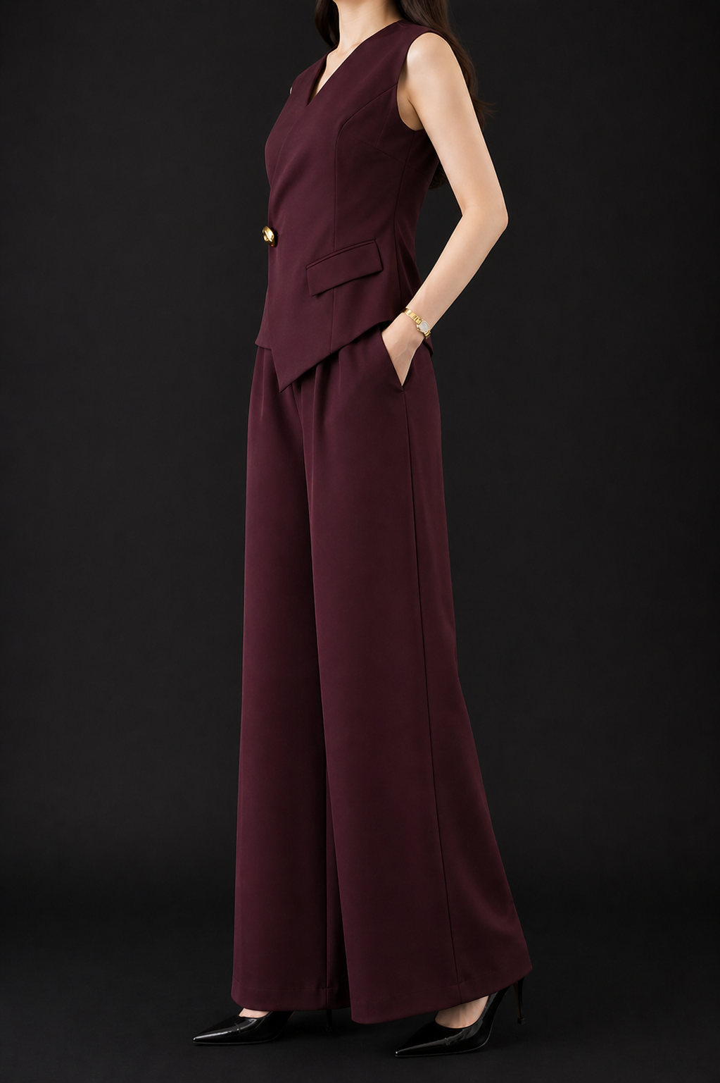 AA 0113 Veloura Blush Suit