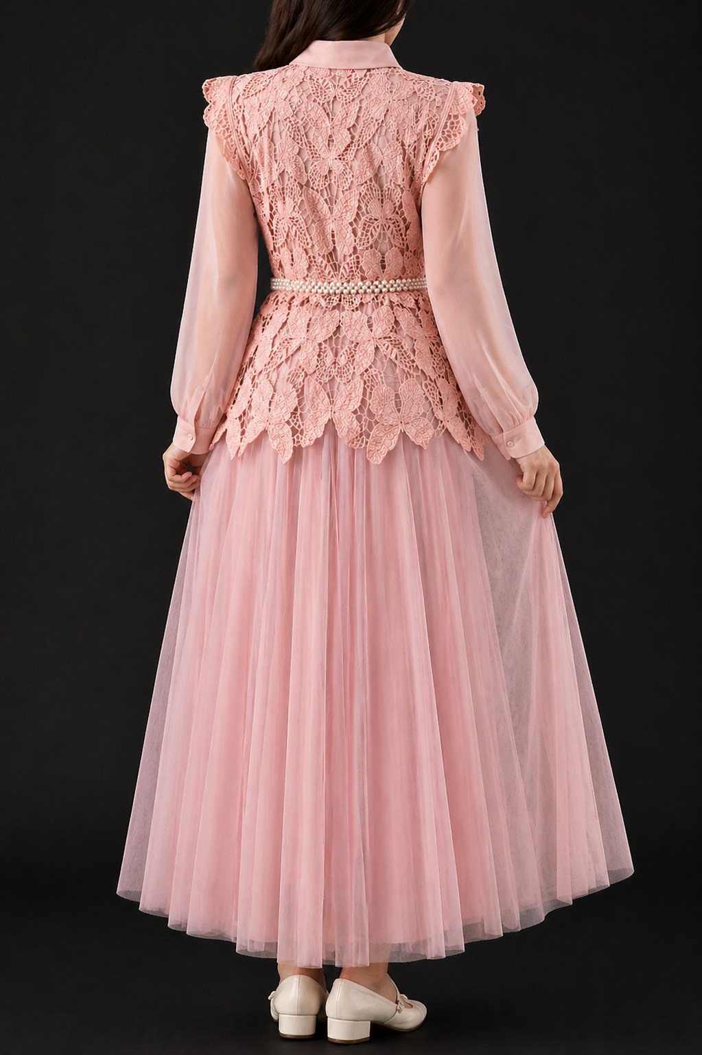 AA-0114 Butterfly Lace Dream Dress
