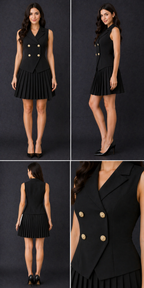 Blush Boss Blazer Dress