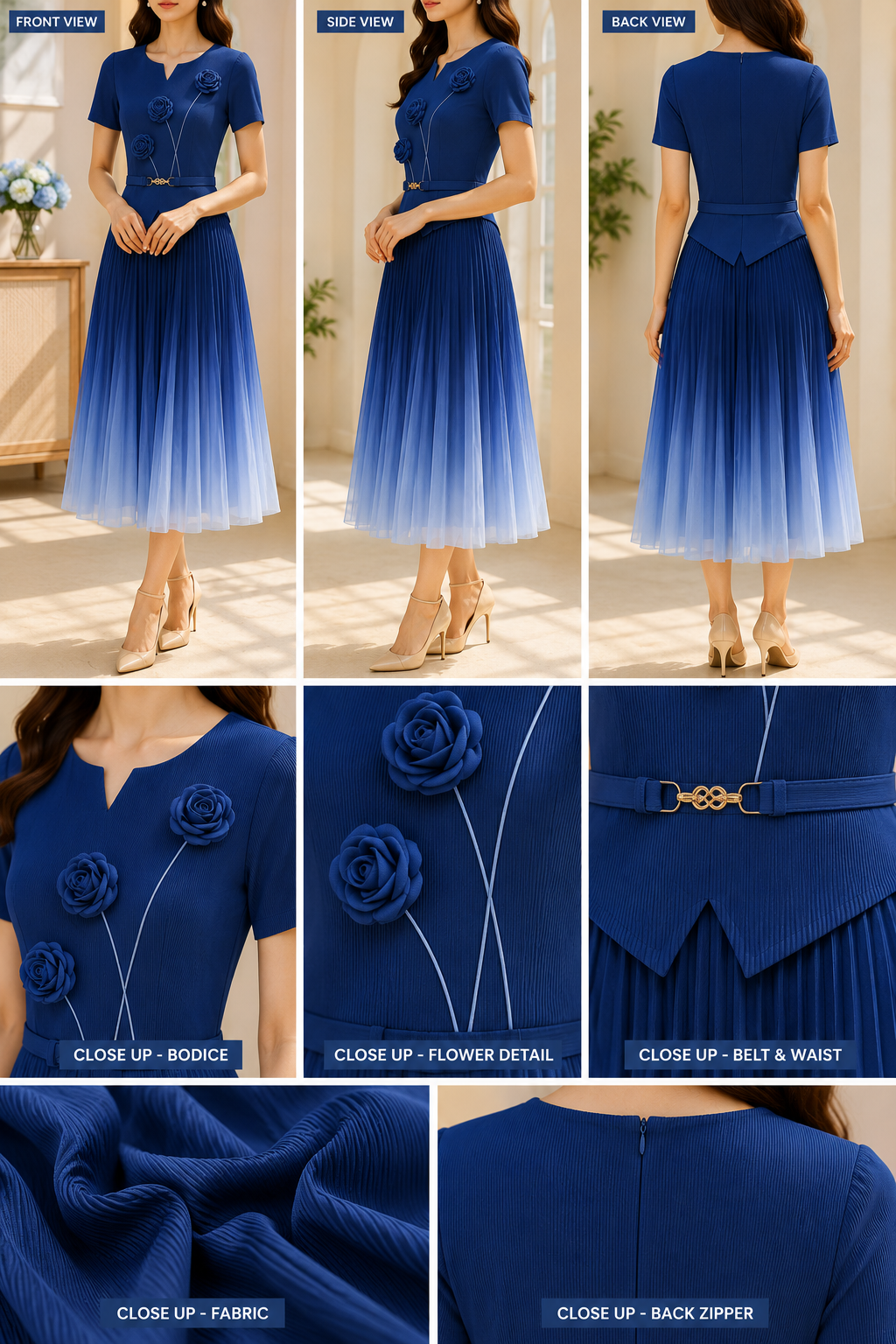 AA 0112F Midnight Elegance Dress