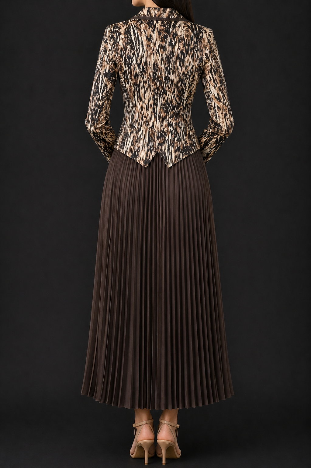 Elara Magic Pleated Set
