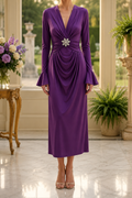 AA 0113C Royal Draped Gown
