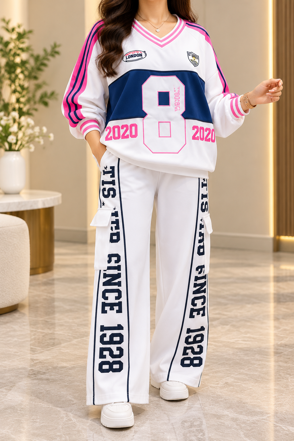 Varsity Vibe Graphic Tracksuit Co-ord Set GG