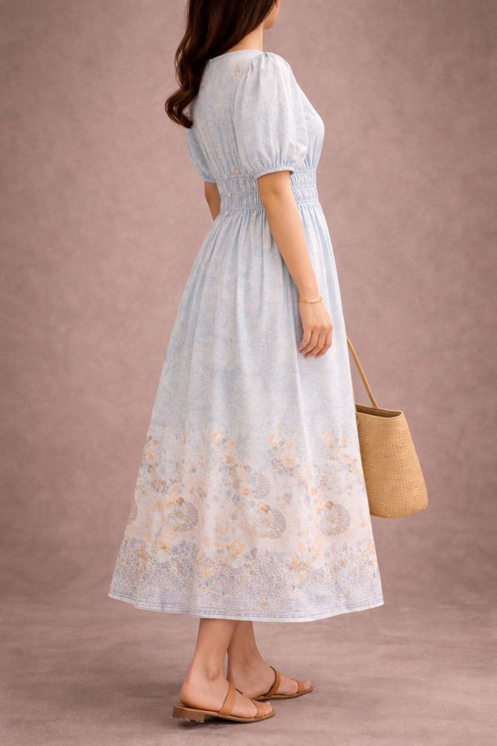Blue Blossom Grace Dress
