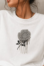 Blush Crystal Bloom Tee
