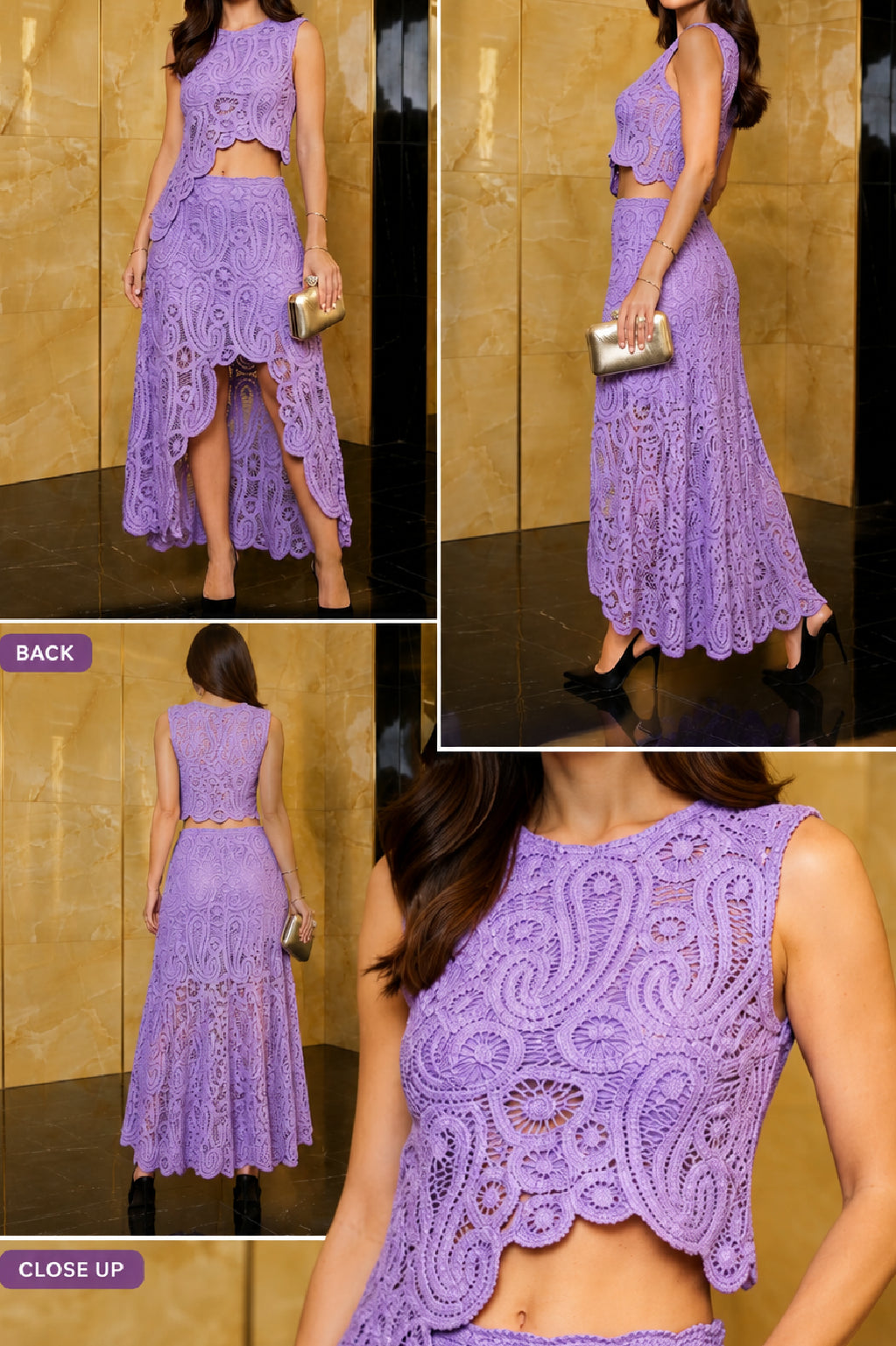 AA 0111C Paisley Crochet Set